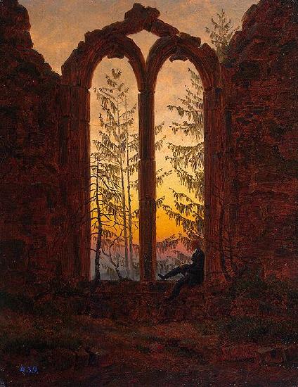 Caspar David Friedrich Klosterruine Oybin